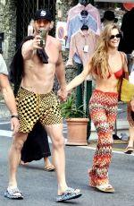 NINA AGDAL in Bikini on Holiday Break in Portofino 07/05/2023