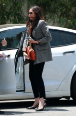 NINA DOBREV Arrives at San Vicente Bungalows in West Hollywood 07/19/2023