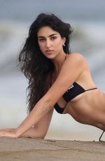 NINA SVET in Bikini at a Beach Photoshoot for 138 Water in Malibu 07/17/2023