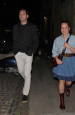 NOOMI RAPACE Leaves Chiltern Firehouse in London 07/12/2023