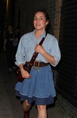 NOOMI RAPACE Leaves Chiltern Firehouse in London 07/12/2023
