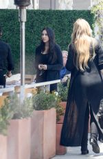 NOOR ALFALLAH Out for Lunch with Her Mother in Beverly Hills 06/29/2023