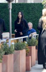 NOOR ALFALLAH Out for Lunch with Her Mother in Beverly Hills 06/29/2023