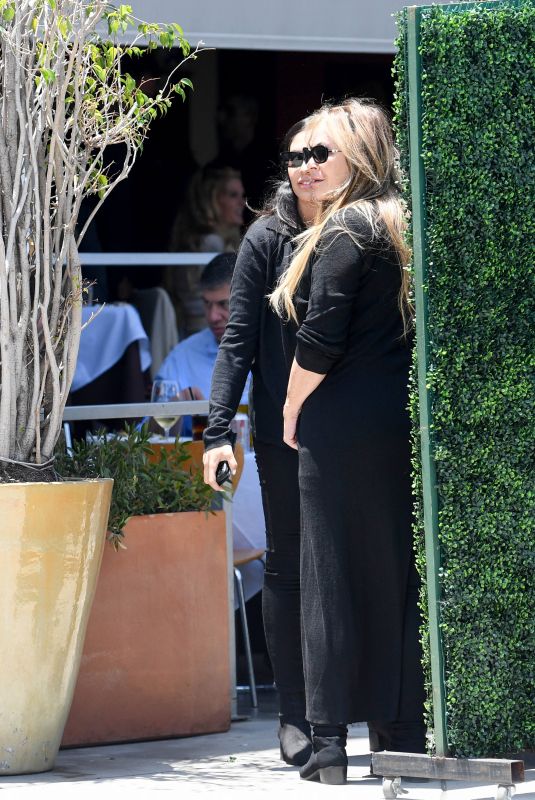 NOOR ALFALLAH Out for Lunch with Her Mother in Beverly Hills 06/29/2023