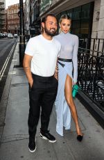 OLIVIA ATTWOOD Arrives at ITV Summer Party at The Mandrake in London 07/19/2023