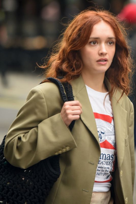 OLIVIA COOKE Out and About in London 07/21/2023