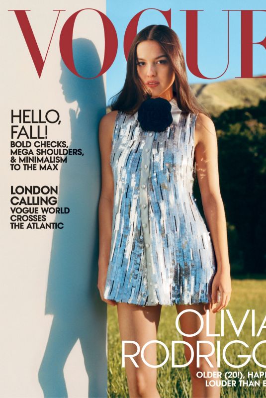 OLIVIA RODRIGO in Vogue Magazine, August 2023