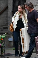 OLIVIA WILDE Out with Her Brother Charlie in New York 07/16/2023