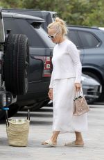 PAMELA ANDERSON Out Shopping in Malibu 07/09/2023