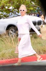 PAMELA ANDERSON Out Shopping in Malibu 07/09/2023