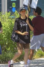 PAOLA LAZARO at SAG Strike at Netflix in Los Angeles 07/18/2023