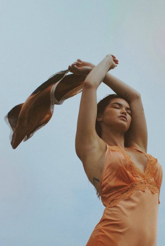 PARIS BERELC at a Photoshoot, July 2023