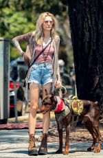 PARIS JACKSON Leaves Fairfax Flea Market in Los Angeles 07/16/2023