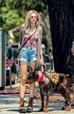 PARIS JACKSON Leaves Fairfax Flea Market in Los Angeles 07/16/2023
