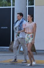 PAULA PATTON and Elijah Allan-Blitz at Erewhon Market in Los Angeles 07/01/2023