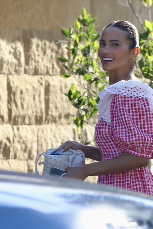 PAULA PATTON Heading to Soho House in Malibu 07/20/2023