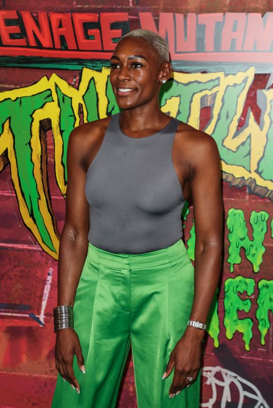 PERRI SHAKES-DRAYTON at Special Family Screening of Teenage Mutant Ninja Turtles: Mutant Mayhem at VUE West End in London 07/30/2023