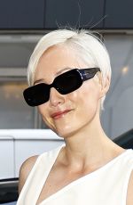 POM KLEMENTIEFF Arrives at CBS Morning in New York 07/12/2023