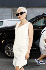 POM KLEMENTIEFF Arrives at CBS Morning in New York 07/12/2023