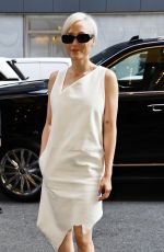 POM KLEMENTIEFF Arrives at CBS Morning in New York 07/12/2023