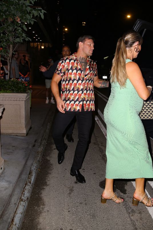 Pregnant DEE DEVLIN and Conor McGregor Night Out in New York 07/14/2023