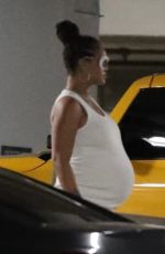 Pregnant RIHANNA Arrives at Westfield Century City 07/14/2023