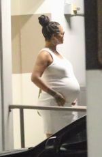 Pregnant RIHANNA Arrives at Westfield Century City 07/14/2023