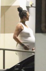 Pregnant RIHANNA Arrives at Westfield Century City 07/14/2023