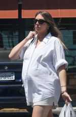 Pregnant STASSI SCHROEDER Shopping at Gelson