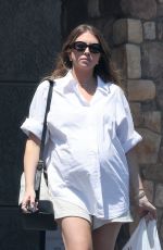 Pregnant STASSI SCHROEDER Shopping at Gelson