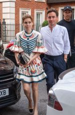 PRINCESS BEATRICE Arrives at Twenty Two Hotel in London 07/10/2023