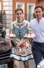 PRINCESS BEATRICE Arrives at Twenty Two Hotel in London 07/10/2023