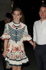 PRINCESS BEATRICE Arrives at Twenty Two Hotel in London 07/10/2023