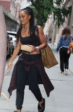 RACHEL LINDSAY Leaves The View in New York 07/27/2023