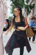 RACHEL LINDSAY Leaves The View in New York 07/27/2023