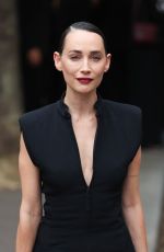 REBECCA DAYAN Arrives at Giorgio Armani Prive Haute Couture Fall/winter 23/24 Show in Paris 07/04/2023