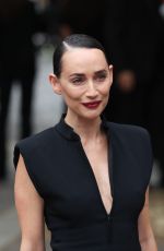 REBECCA DAYAN Arrives at Giorgio Armani Prive Haute Couture Fall/winter 23/24 Show in Paris 07/04/2023