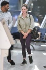 REBECCA FERGUSON Arrives at JFK Airport in New York 07/13/2023