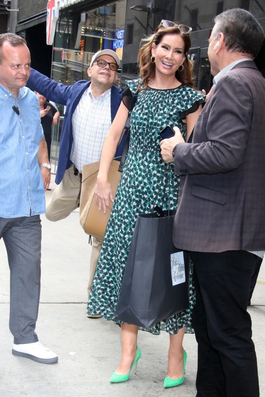 REBECCA JARVIS Leaves Good Morning America in New York 07/07/2023