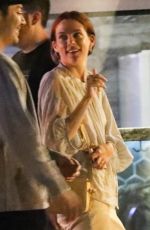 RILEY KEOUGH Out for Dinner with Friends at Margo