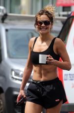 RITA ORA Leaves Workout in London 07/13/2023
