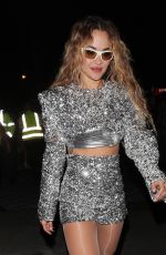 RITA ORA Leavves Her Banquet Records Performance at PRYZM in Kingston 07/20/2023