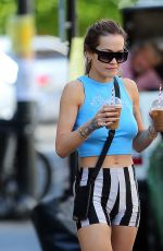 RITA ORA Out and About in London 07/07/2023