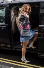 RITA ORA Out and About in London 07/14/2023