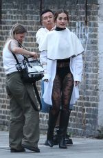 RITA ORA Shooting a New Project in Notting Hill 06/29/2023