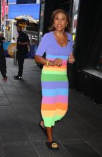 ROBIN ROBERTS Arrives at Good Morning America in New York 07/24/2023