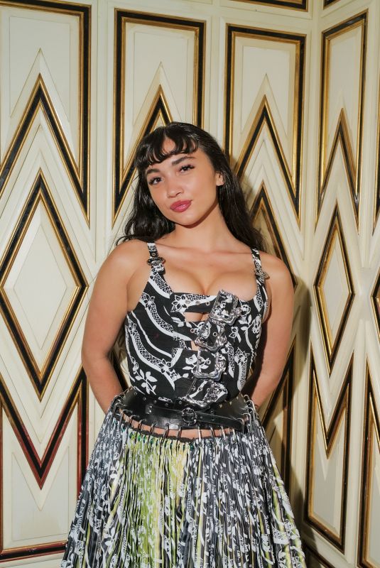 ROWAN BLANCHARD at Bergdorf Goodman & Chopova Lowena Celebrate Conversations with Angels in New York 07/18/2023