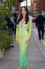 ROXIE NAFOUSI Arrives at British Vogue x Self-portrait Summer Party in London 07/13/2023