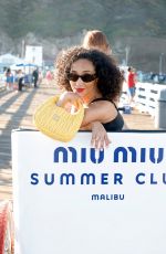 RUTH NEGGA at Miu Miu Summer Club Beach Party in Malibu 07/26/2023