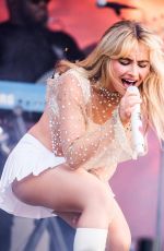 SABRINA CARPENTER Performs at Lollapalooza in Stockholm 06/29/2023